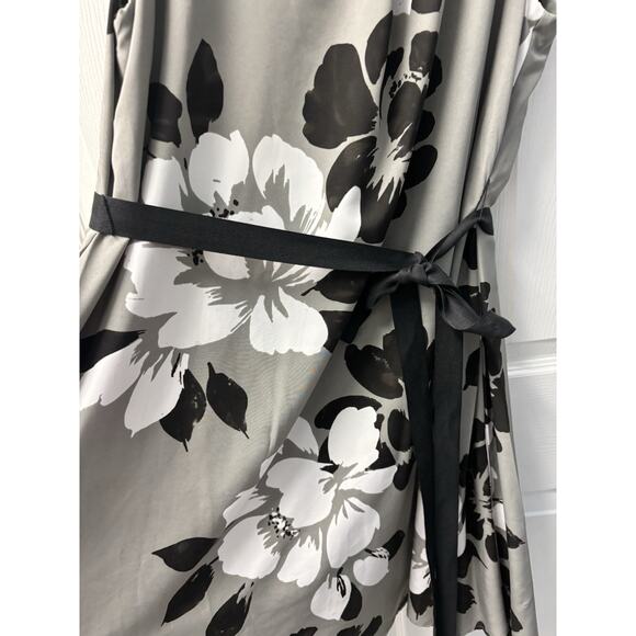 Vera Wang Simply Vera Misses Orchard Rain Sleeveless Dress Size 14 - Picture 4 of 8